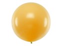 Balon gigant, 100cm, złoty na Sylwestra, Wesele