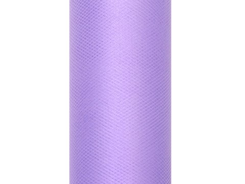 Tiul gładki, fiolet, 0,5 x 9m