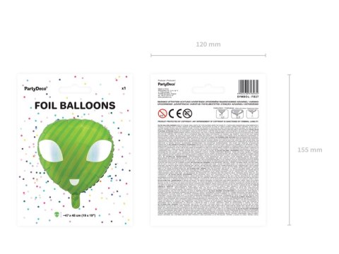 Balon foliowy UFO, 47x48cm
