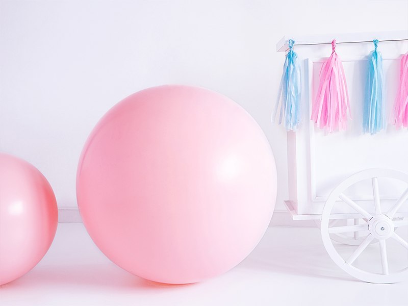 Balon gigant na roczek chrzest baby shower 1 metr