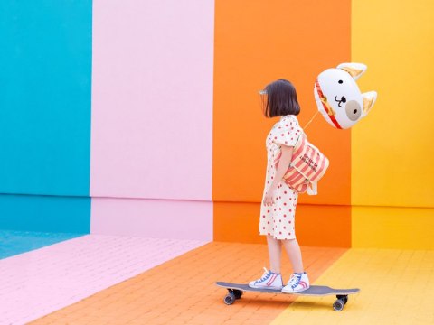 Balon foliowy Pies, 45x50cm, mix