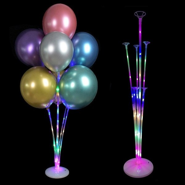 Stojak LED do balonów na balony urodziny roczek XL