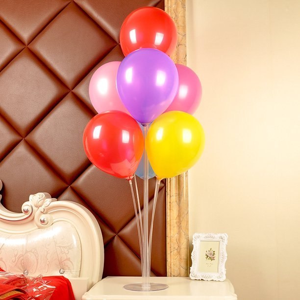 Zestaw balonów stojak dekoracja na ROCZEK cyfra 1