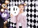 Balony Boo świecące w świetle UV na Halloween 3szt