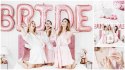 Torba Team Bride różowe złoto gadżety na panieński