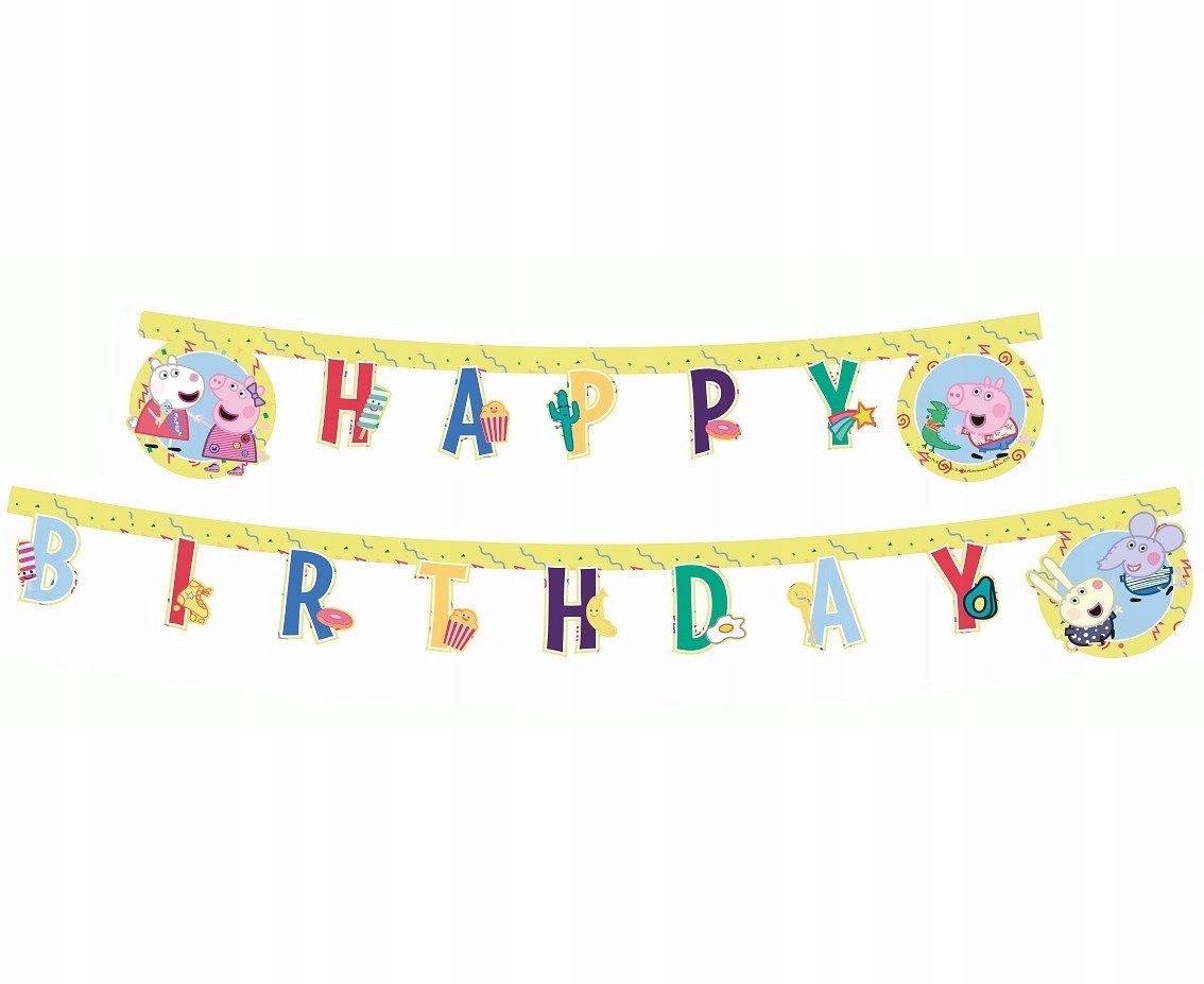 Urodziny Świnka Peppa dekoracje balon z peppą na 3