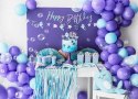 ZESTAW ozdoby balon cyfra 4 na czwarte urodziny