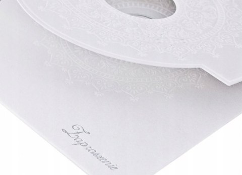 Zaproszenia na komunię komunijne perłowe KOMUNIA