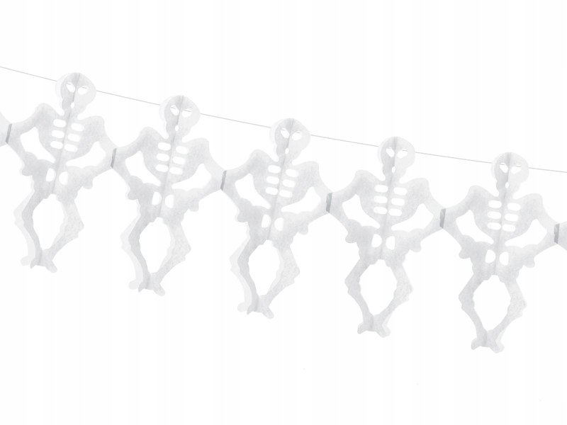 Girlanda szkielety kościotrupy dekoracje Halloween