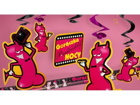 Świderki dekoracje ozdoby na WIECZÓR PANIEŃSKI x5