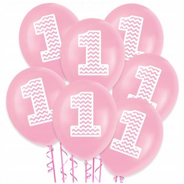 Balony zaproszenia girlanda SÓWKI na roczek ZESTAW