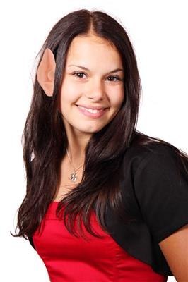 Uszy strój elfa skrzata krasnala gadźety do zdjęć