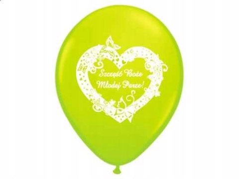 Balonynapis dekoracje na ślub wesele zielone SB