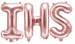Girlanda baner balony na komunię napis IHS 4kolory