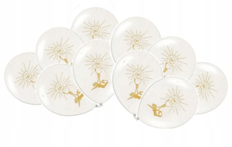 Zestaw balonów komunijnych balony baner na Komunię