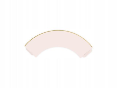 Papilotki na muffinki dekoracje na Walentynki 6szt