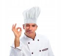 Czapka strój kucharza gadżety do zdjęć fotobudki