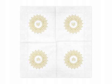 Serwetki z hostią na przyjęcie komunijne Komunię