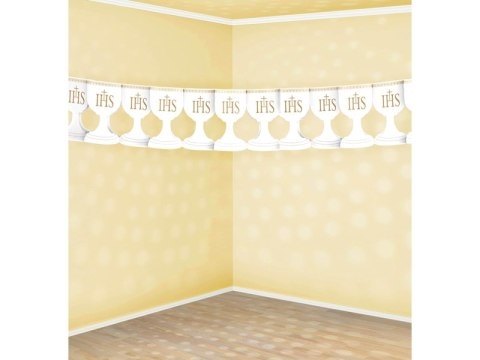 Girlanda komunijna dekoracja ozdoba na komunię KM