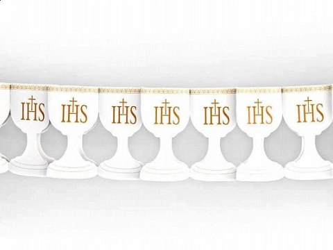 Girlanda komunijna dekoracja ozdoba na komunię KM