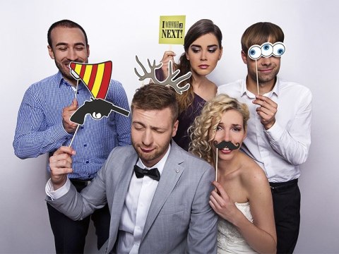 Akcesoria gadżety rekwizyty do fotobudki wesele SB