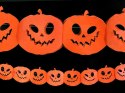 Girlanda dynie na Halloween dekoracje różne wzory