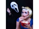 Maska z Krzyku kapturem Scary Movie strój Halloween