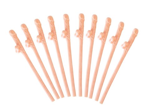 Słomki peniski WILLY na wieczór panieński 10szt WP