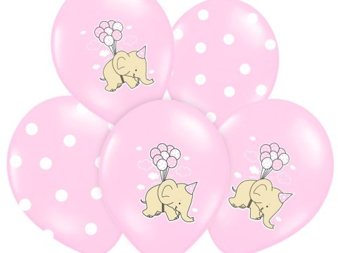 Balony miś słonik trampek na roczek urodziny PROMO