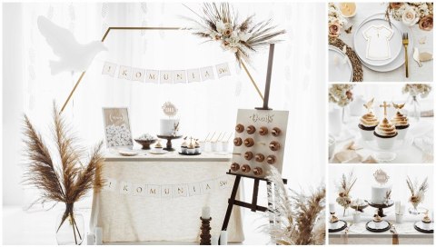 Świeca świeczka pływająca biała KOMUNIA 10szt. 3h