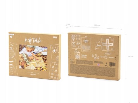 Zestaw gier dla dzieci na wesele stół dziecięcy