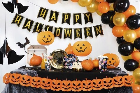 Balon świecąca dynia balony LED na Halloween 3szt.