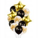 Balony dekoracje na 40 urodziny konfetti STO LAT
