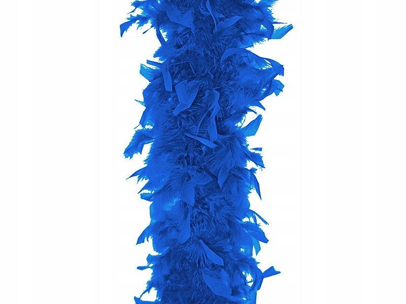 Boa niebieskie pióra ozdoby łańcuch na choinkę 180