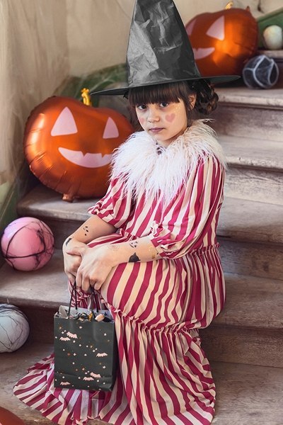 Tatuaże strój przebranie dla dzieci na Halloween