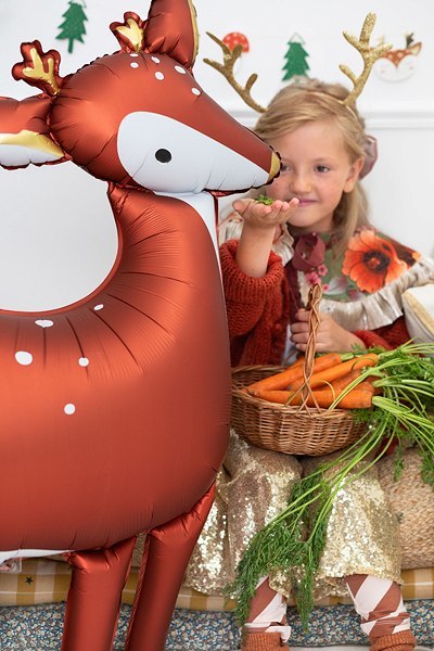 Balon Jelonek dekoracje świąteczne dla dzieci HEL