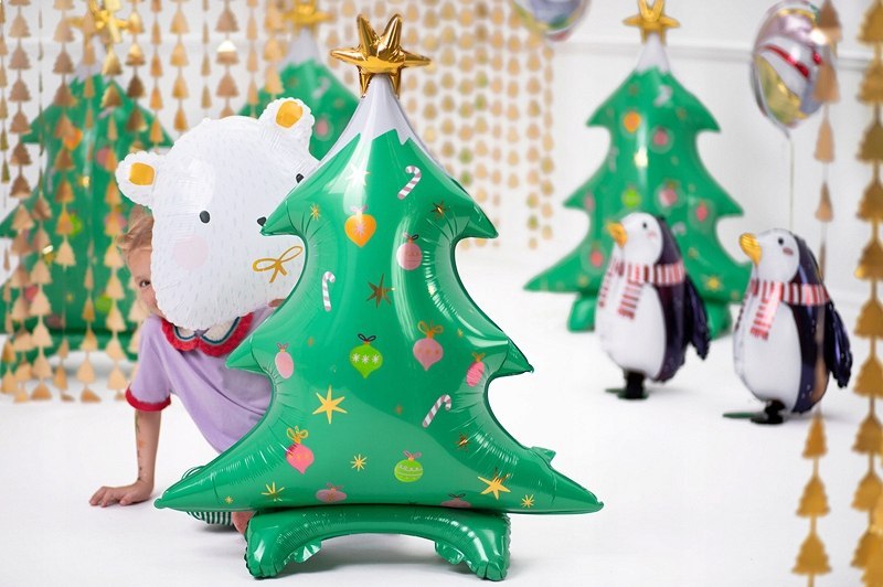 Balon Miś polarny świąteczne dekoracje dla dzieci