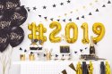 Balony z konfetti cyfry 2022 rok na Sylwestra