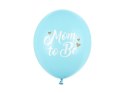 Balony 30 cm, Mom to Be, Pastel Light Blue (1 op. / 50 szt.)