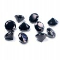 Diamenty kryształki czarne konfetti Halloween x10