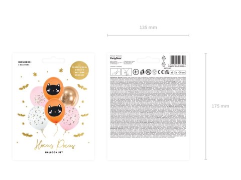 Balony Hocus Pocus 6szt