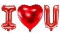 Dekoracje na WALENTYNKI baner balony kurtyna LOVE