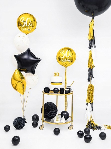 Dekoracje balony na 18 20 30 40 50 60 70 urodziny