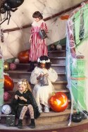 Girlanda dynie zestaw balony pajęczyna Halloween