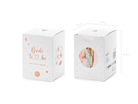 Szarfa Bride to be, mix, 76cm