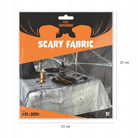 Dekoracje ozdoby Obrus pajęczyna na Halloween