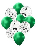 Stojak na balony z piłką piłkarskie urodziny HEL