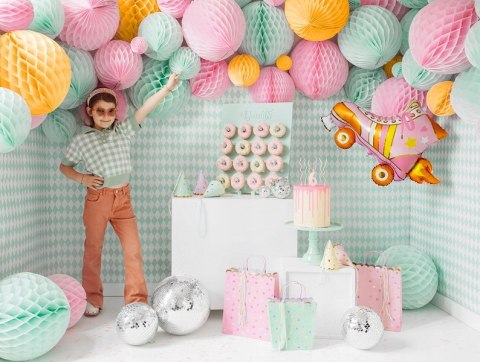 Kule bibułowe pompony z bibuły papierowe honeycomb