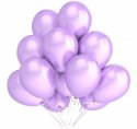 Balony fioletowe metaliczne 18 urodziny ślub x100