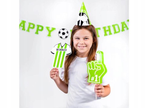 Rekwizyty do zdjęć PIŁKA NOŻNA fotobudka urodziny